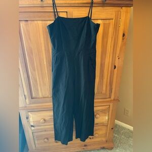 Black Sleeveless Jumpsuit